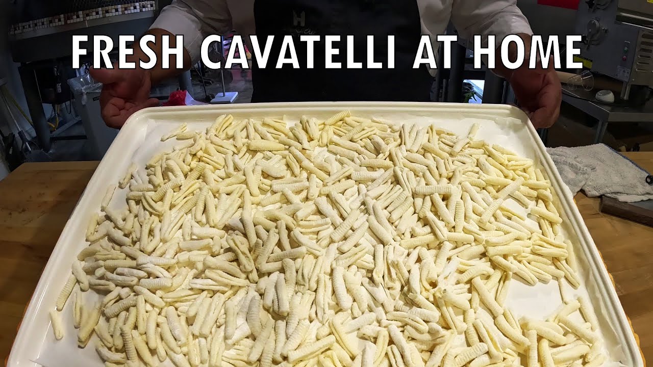 How to Make Fresh Cavatelli at Home!
