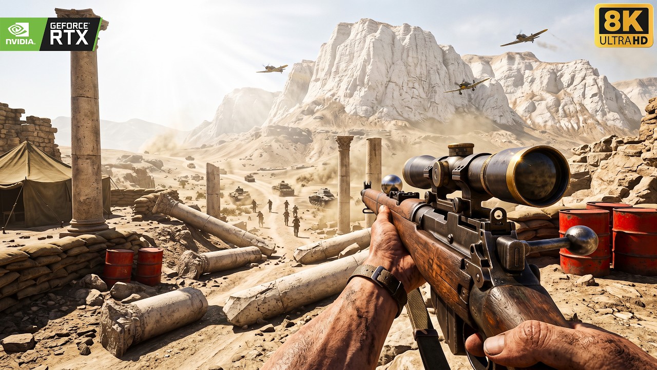 БРИТАНСКИЕ СОЛДАТЫ СРАЖАЮТСЯ НАСМЕРТЬ, ПОКА... [RTX 5090 8K UHD] Battlefield V Иммерсивный геймплей
