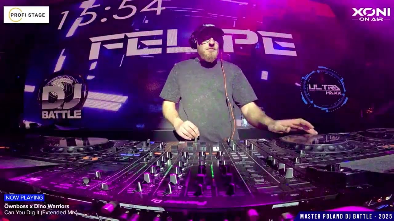 Finał Master Poland DJ Battle 2025 - Chicago Club Broszki - FELIPE