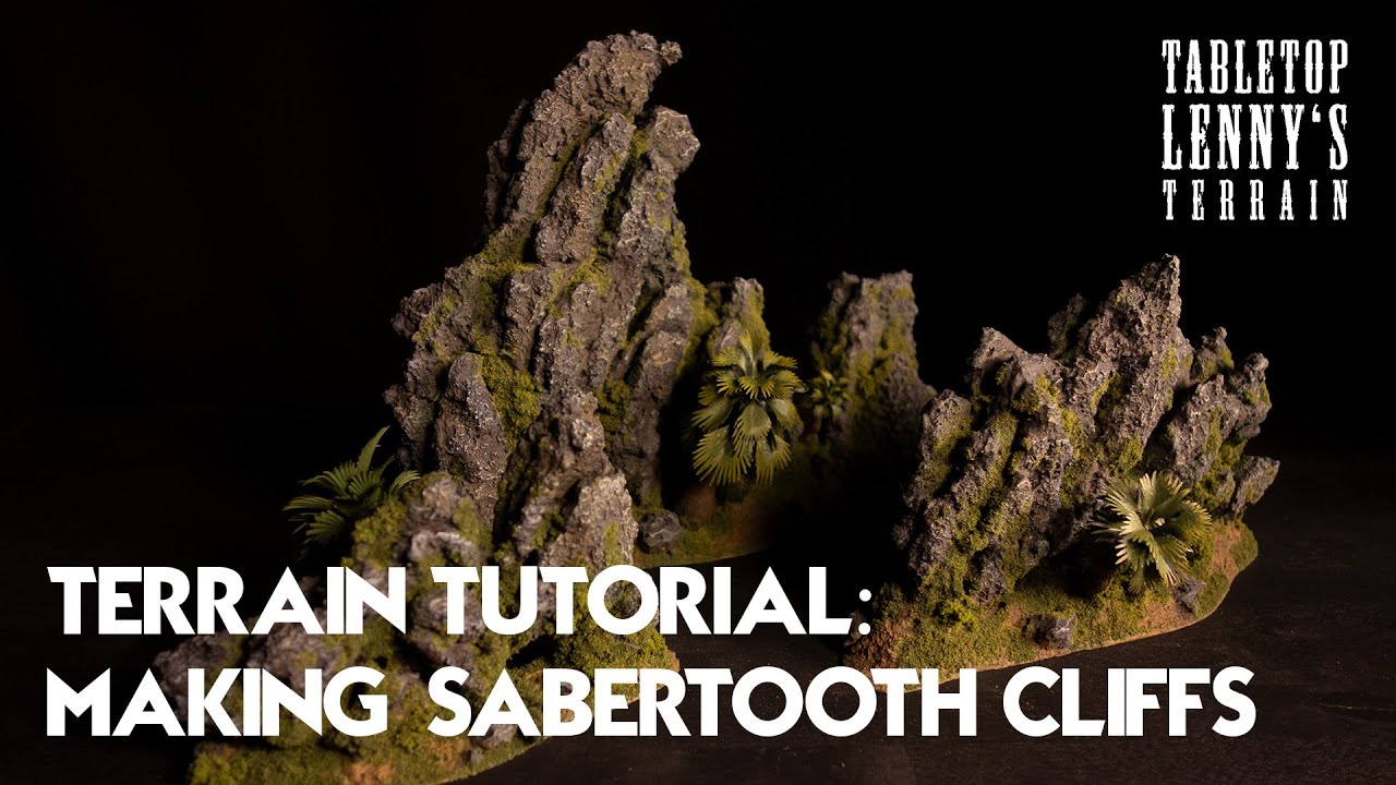 Terrain Tutorial: Making Rocks Of Styrofoam