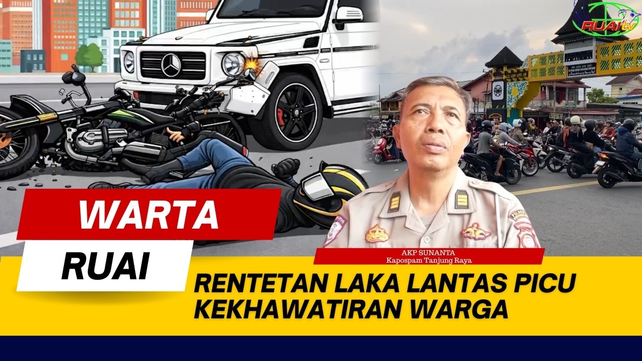 RENTETAN LAKA LANTAS PICU KEKHAWATIRAN WARGA