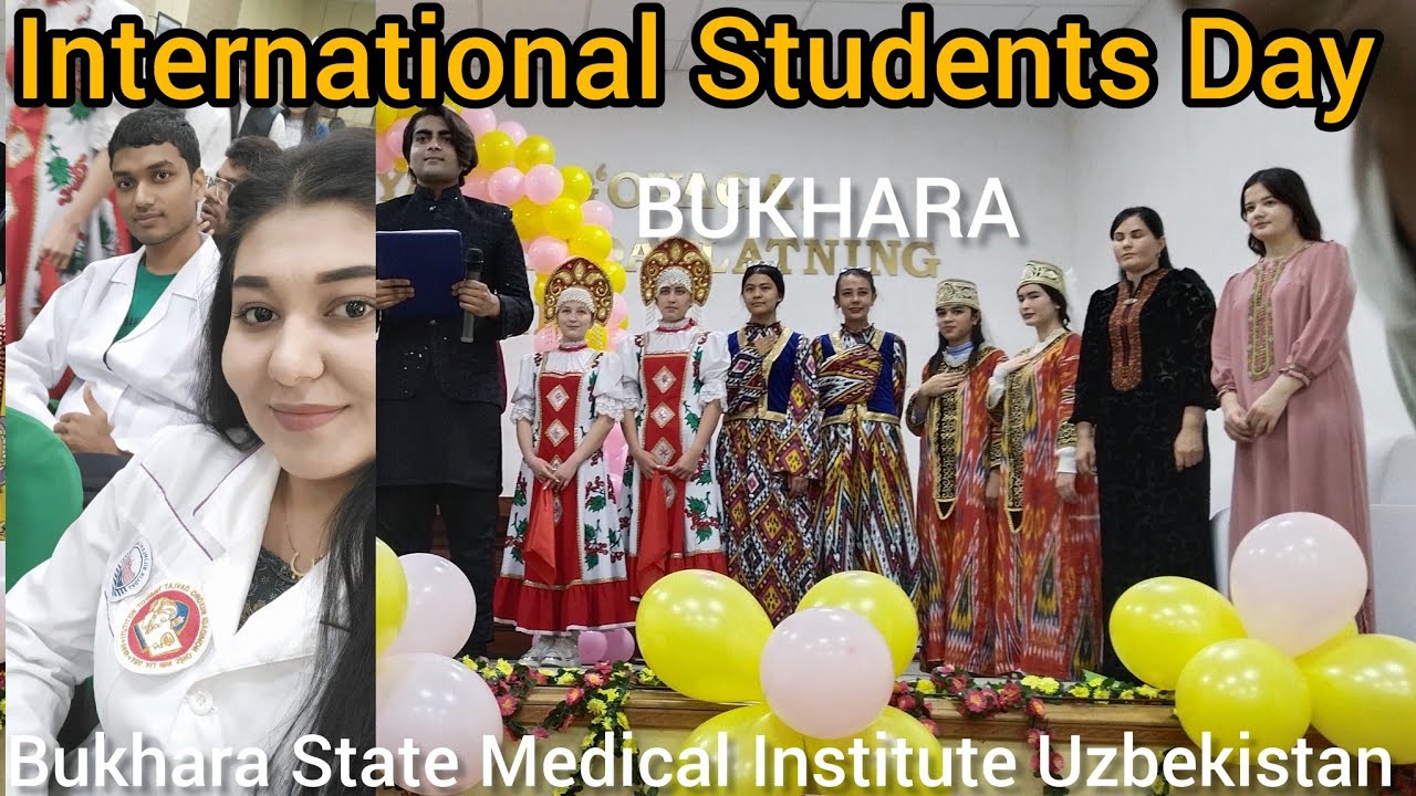 Bukhara State Medical Institute Uzbekistan//International Students Day Celebration in Bukhara //BSMI