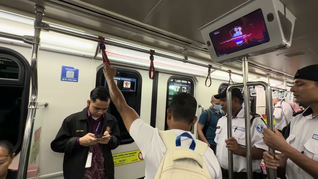 [iP17 4K60/2-car train] RapidKL Bombardier Innovia ART 200 (03): Setiawangsa to Kampung Baru. 
