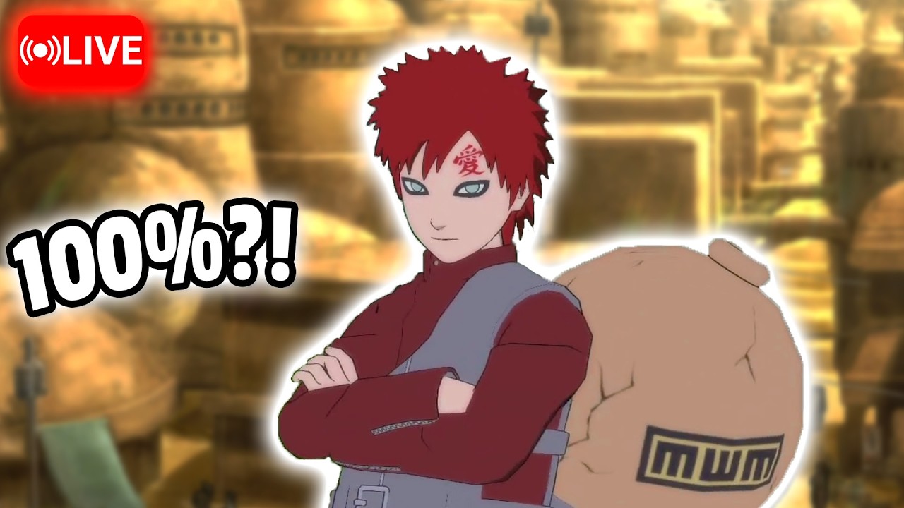 🔴 THE 100% GAARA SWEEP | Naruto Shippuden Ultimate Ninja Storm 4