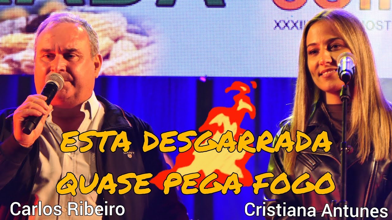 DESGARRADA👉 CRISTIANA ANTUNES & CARLOS RIBEIRO  - Festa das Colheitas 2025