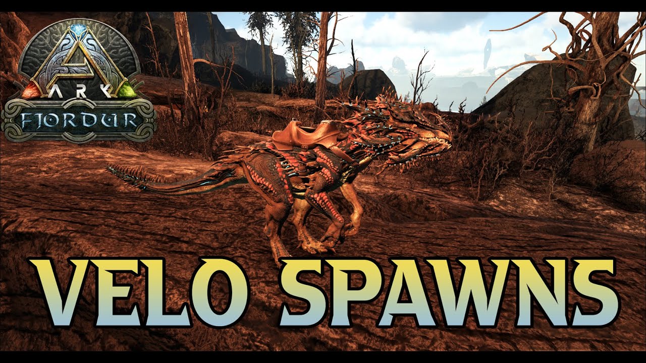 Fjordur | Velonasaur [ Velo ] Spawn hier findet Ihr sie  | ARK Survival Evolved