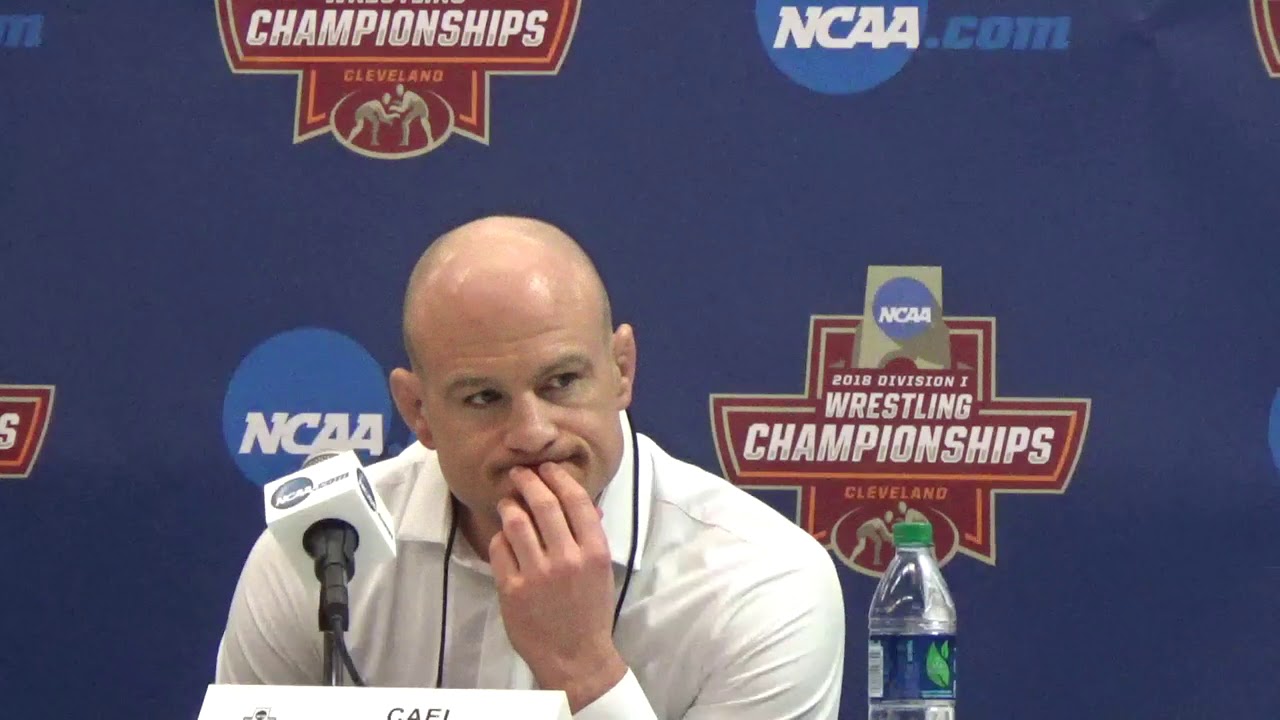 Cael Sanderson talks about Penn State winning the team title