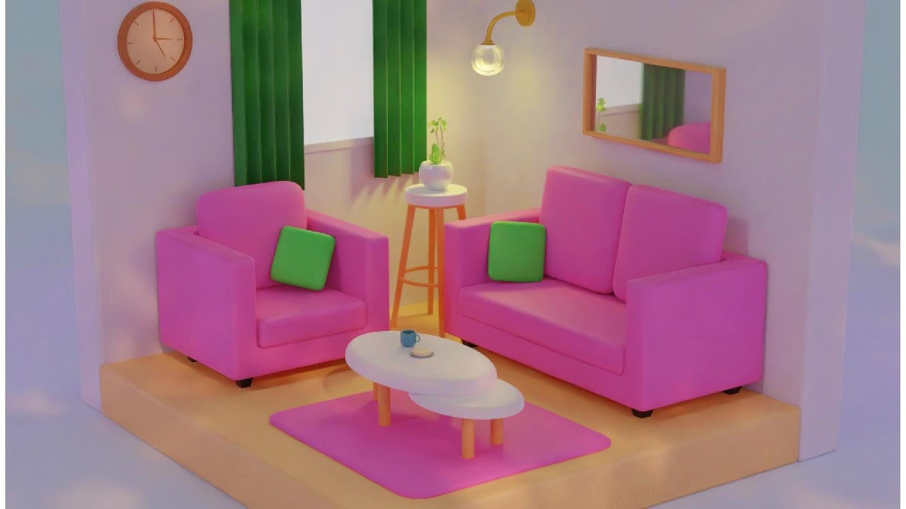Modeling a Low poly Room Part 1