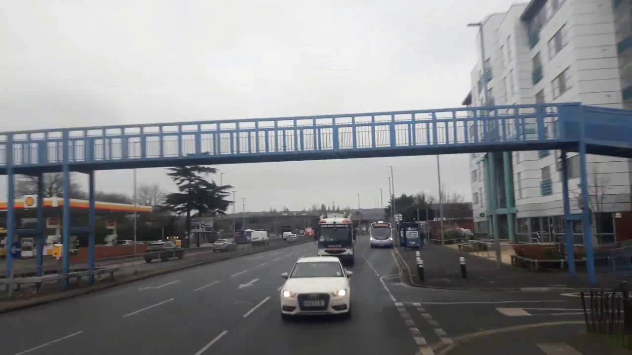 🇬🇧 FULL ROUTE VISUAL | Stagecoach in Portsmouth Route 23: Leigh Park - Southsea