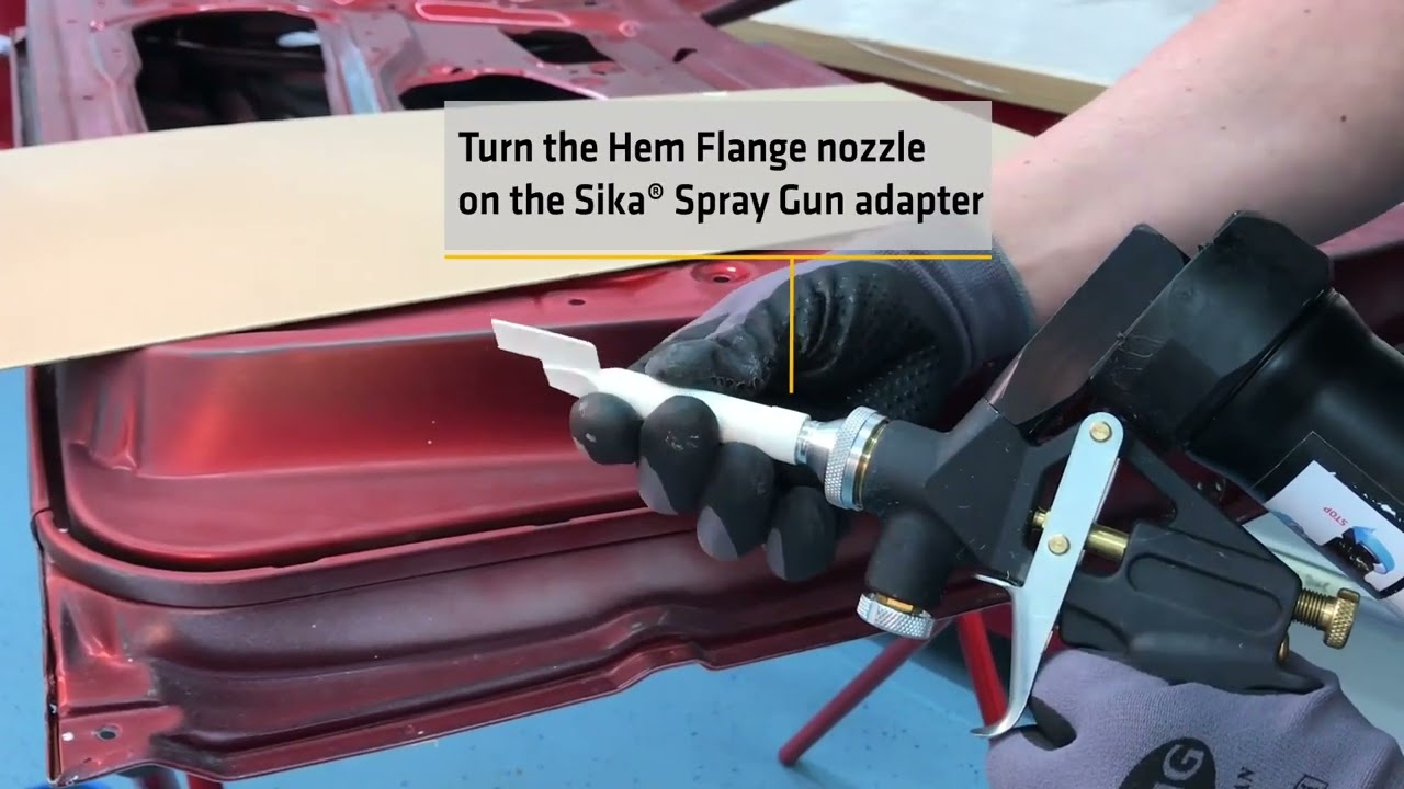 Sikaflex 529 Hem Flange seam sealing