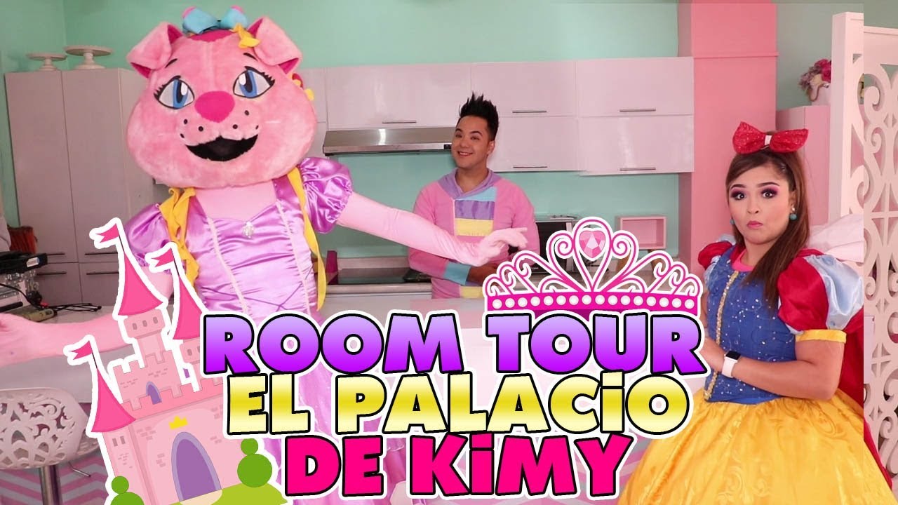 El Palacio de kimy- ROOM TOUR - Me Convierto en Princesa / kids Play