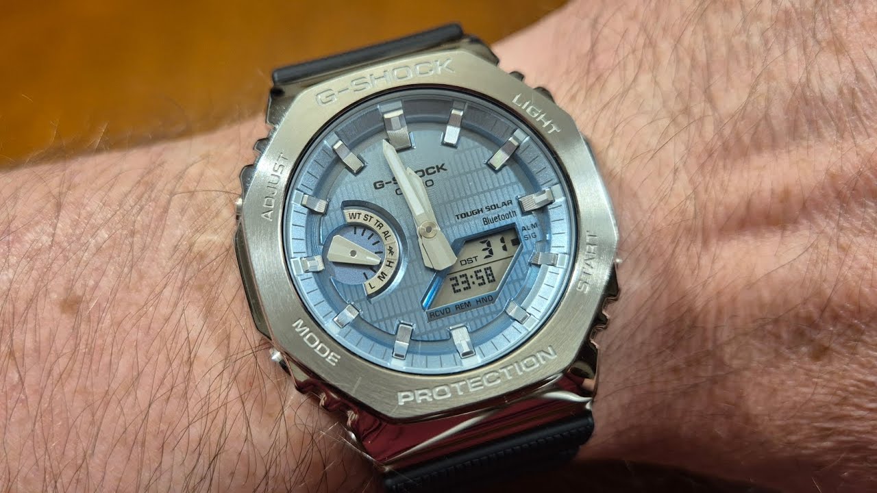 Casio G-Shock GBM-2100A-1A2ER - unboxing, recenzja, przymiarka i por&oacute;wnanie [PL]