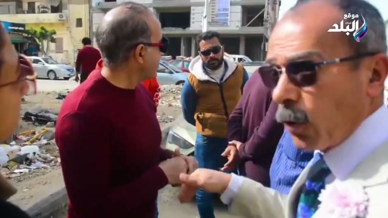 الرصيف للمواطنين .. رئيس مدينة بورفؤاد : مش عاوز اشوف حاجه خارج المحل