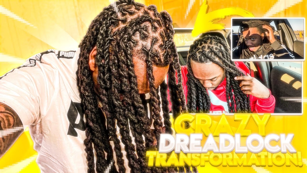 CRAZY Dreadlock Transformation | First Retwist In Months!!!