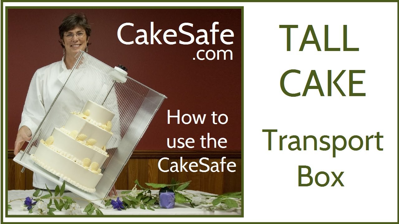 How to Use the CakeSafe Tall Cake Transport Box