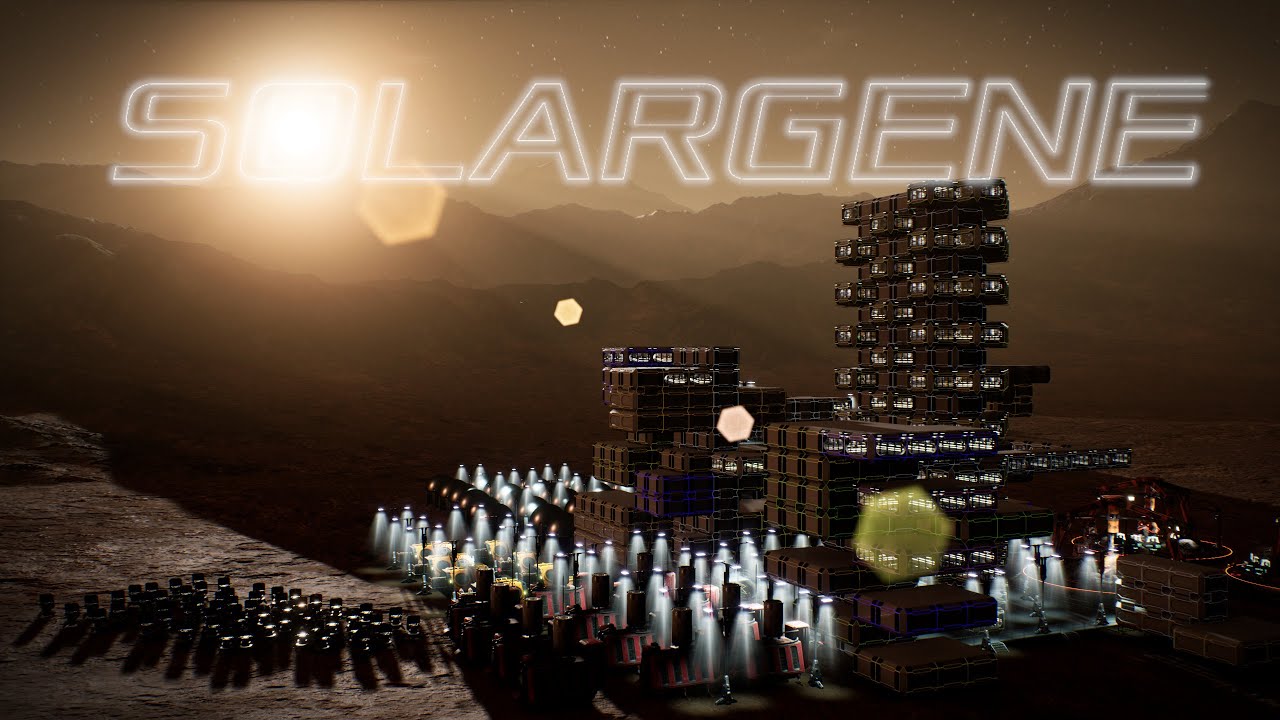 Solargene gameplay trailer (version 0.13)