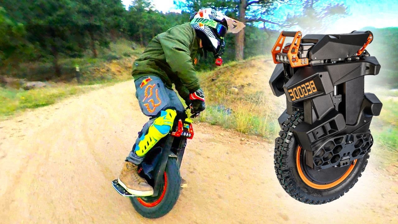 BEGODE EXTREME: Fast Off Road Riding (Full Suspension) Electric Unicycle