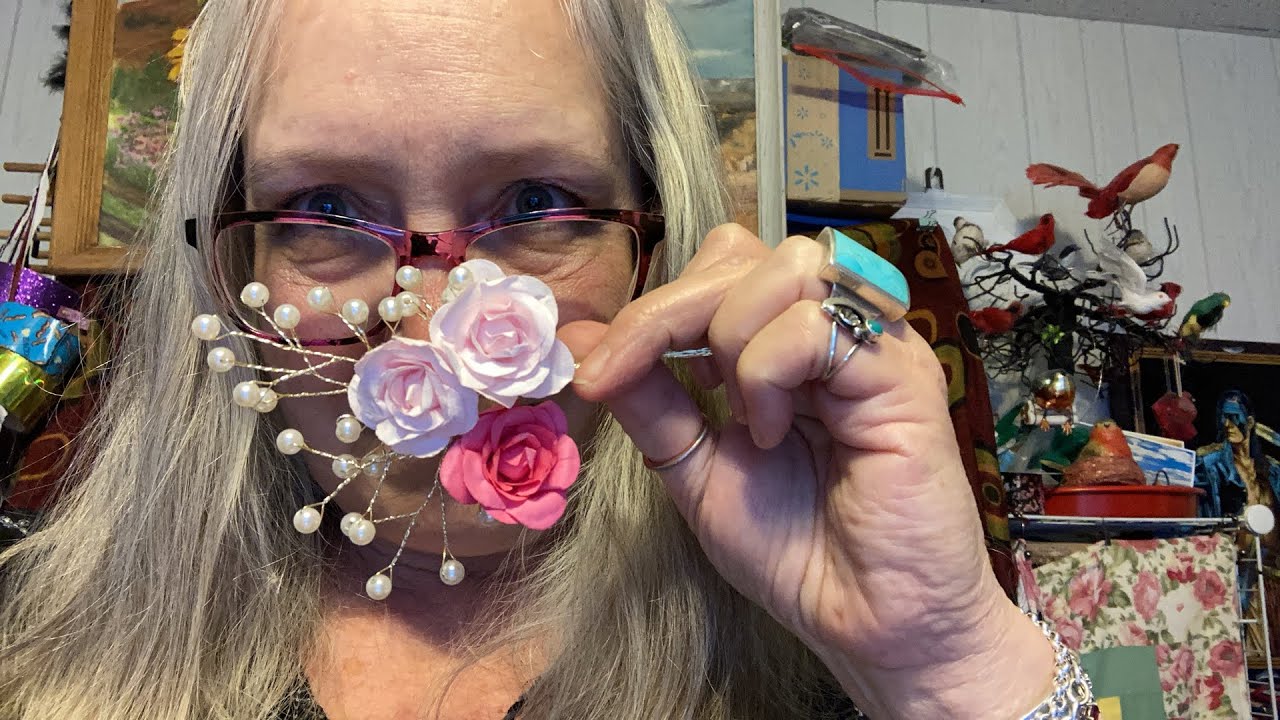 More Crazy Quilt Embellishments from Hobby Lobby and a haul ~ DancesWithPitBulls ~