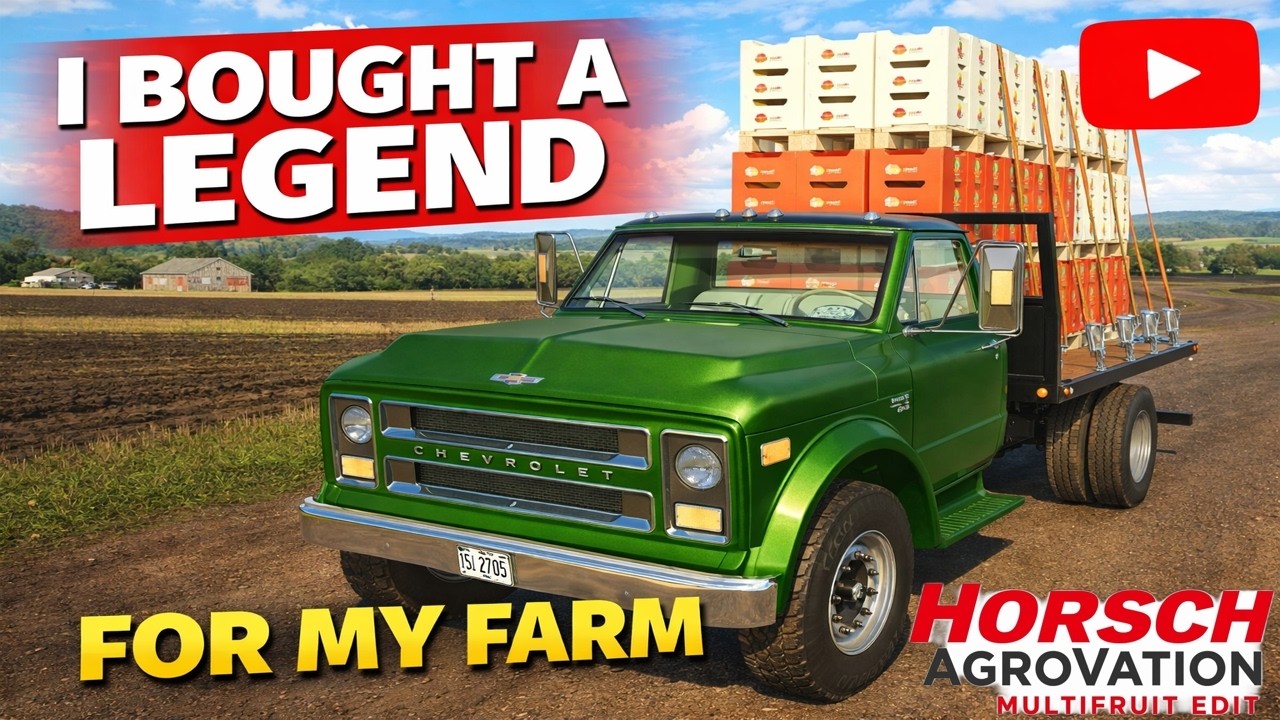 Winter Sales & a LEGENDARY 1968 Chevrolet C-50! | FS25 New Truck Day