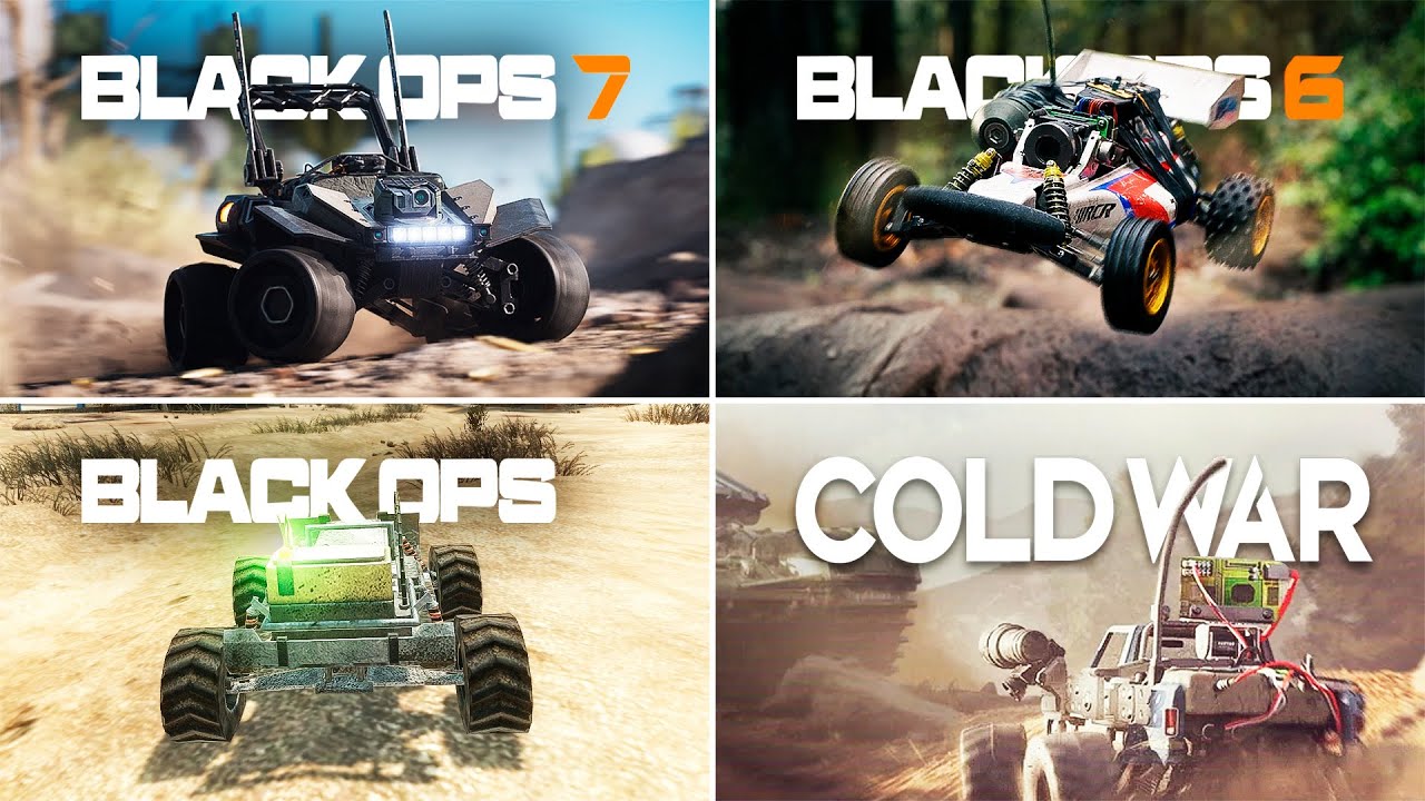 Эволюция RC-XD в играх Call of Duty