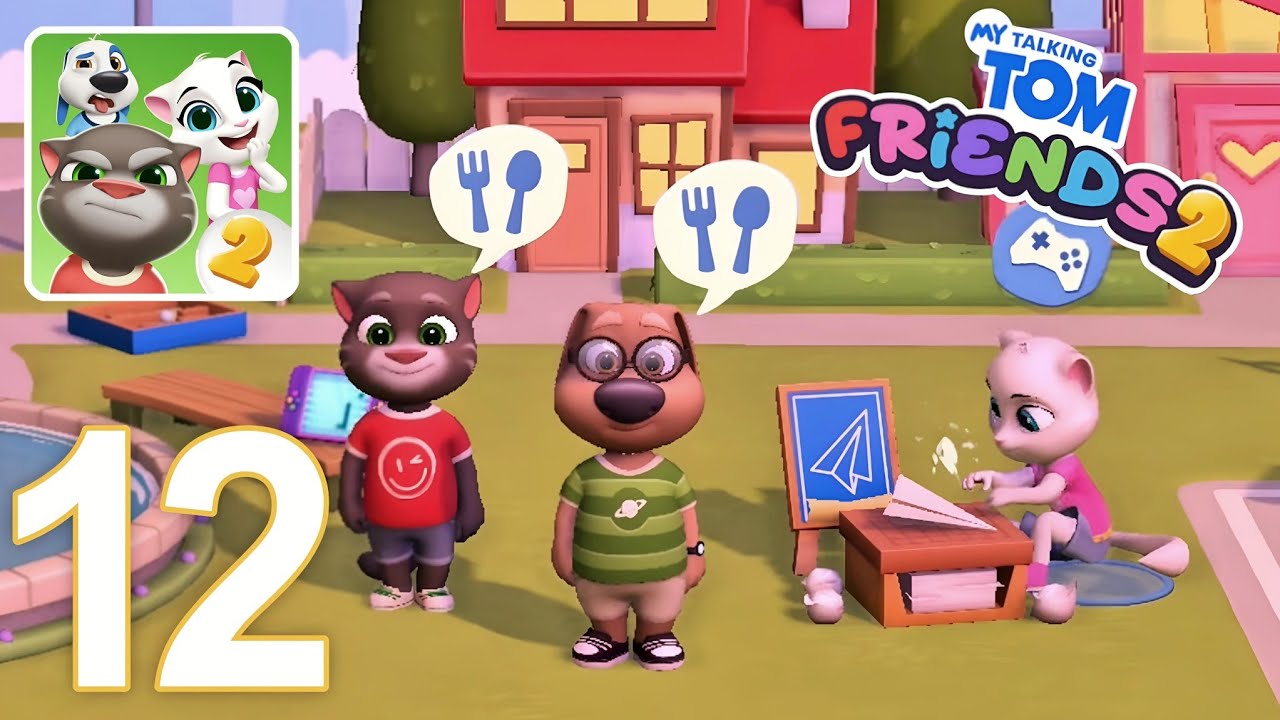 NEW GAME - MY TALKING TOM FRIENDS 2 GAMEPLAY PART 12 (EARLY ACCESS)