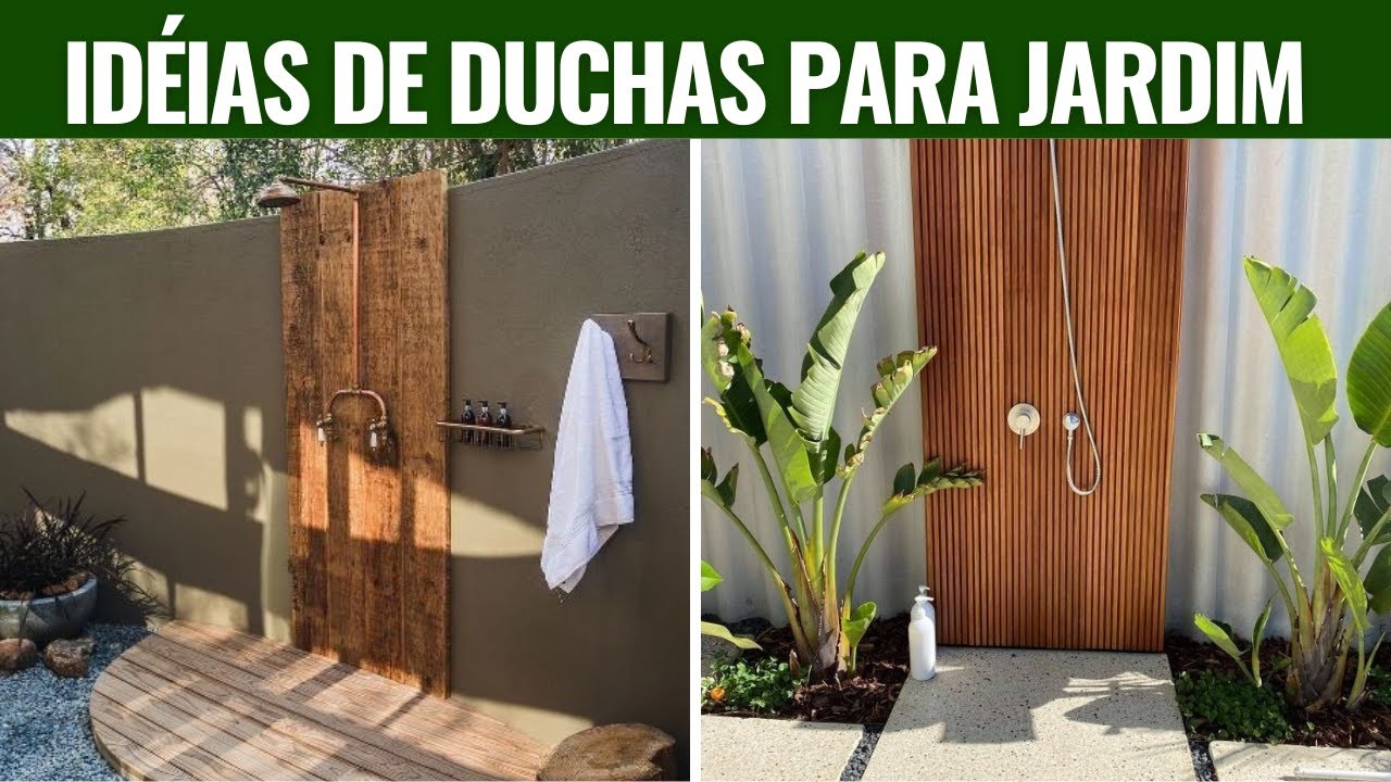 REFRESQUE - SE AO AR LIVRE AS IDÉIAS DE DUCHAS PARA JARDIM MAIS INCRÍVEIS