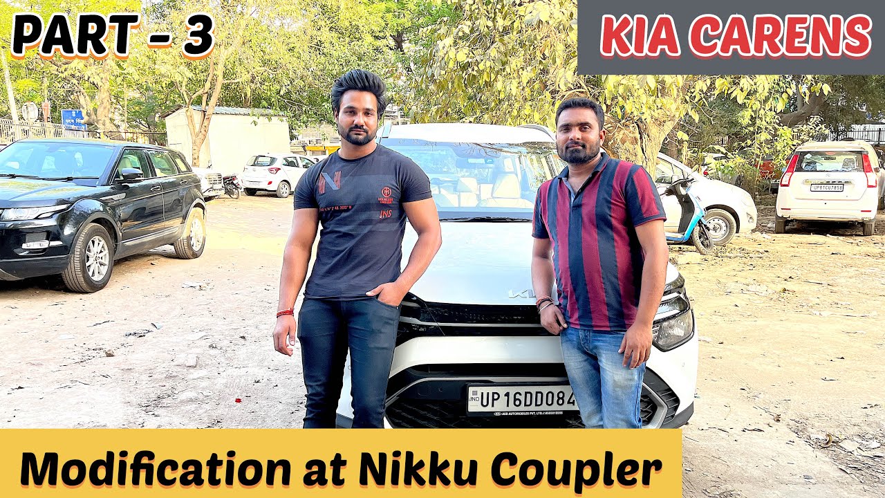 PART 3 | KIA CARENS 2022 | MODIFICATION ✅ | 80,000 की Headlights😱 @nikkucoupler #modified #carens