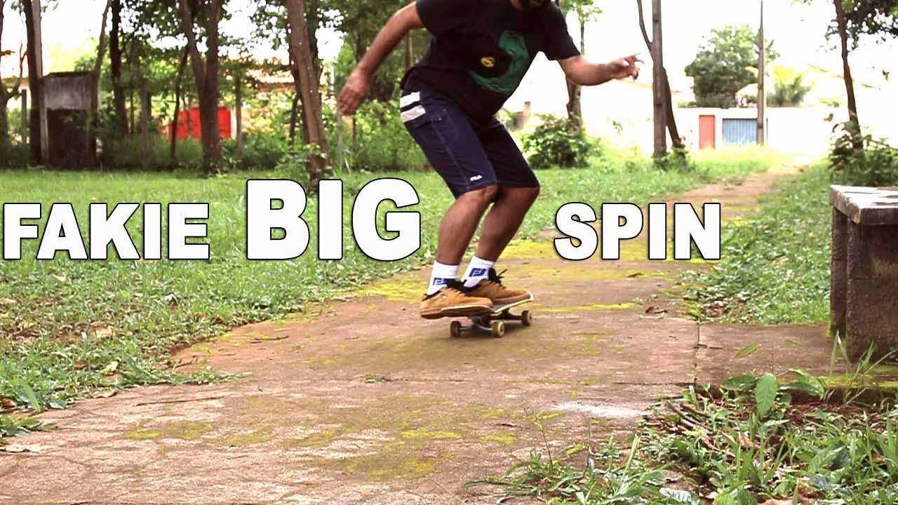 Aula 32 Fakie BIG Spin as You Have Never Seen ( English Sub ) Tutorial