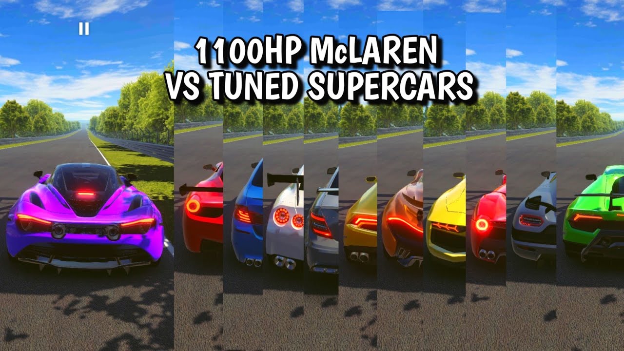 1100HP MCLAREN 720S VS TUNED SUPERCARS | Apex Racing