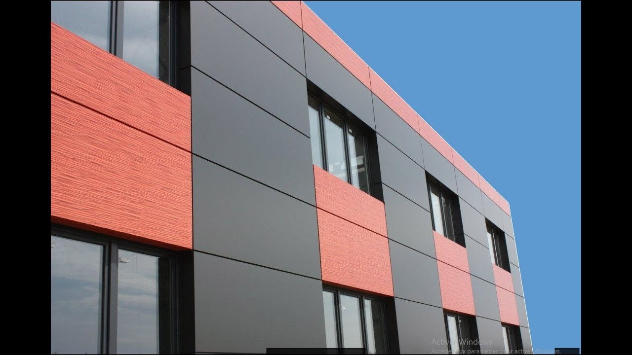 طريقة  تقطيع و تثبيت الأليكوبند alucobond عاى جدران البنايات /2