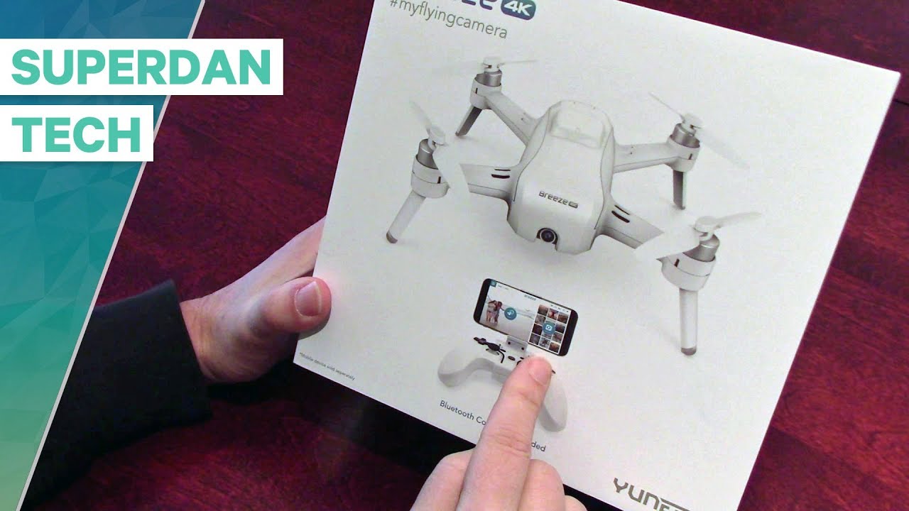 Yuneec Breeze 4K drone review and indoor video footage