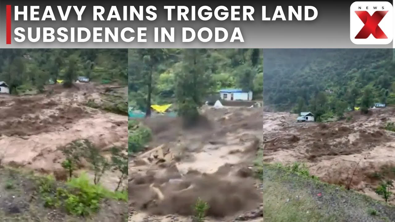 Doda Landslide Disaster: Heavy Rains Cause Severe Damage in Bhargi Village, Residents Relocate
