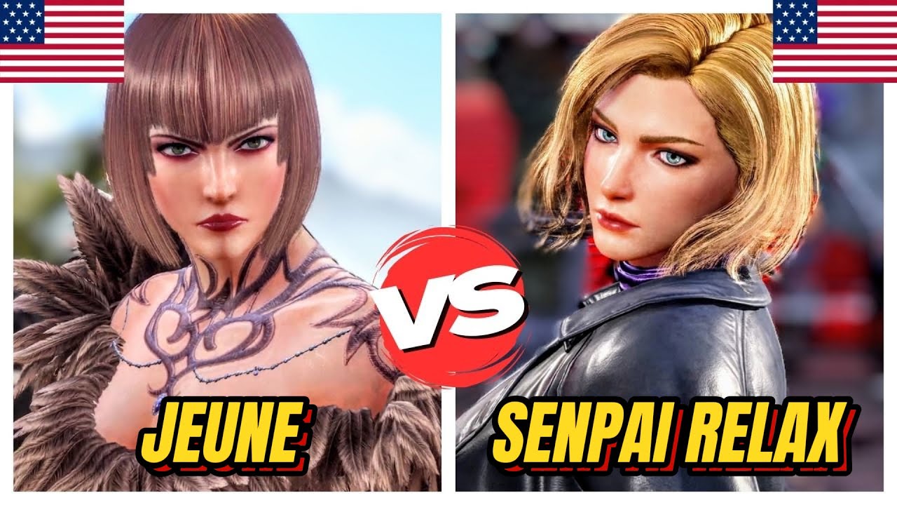 Tekken 8 ▰ JEUNE (Anna) Vs SENPAI RELAX (Nina) ▰ Ranked Matches!