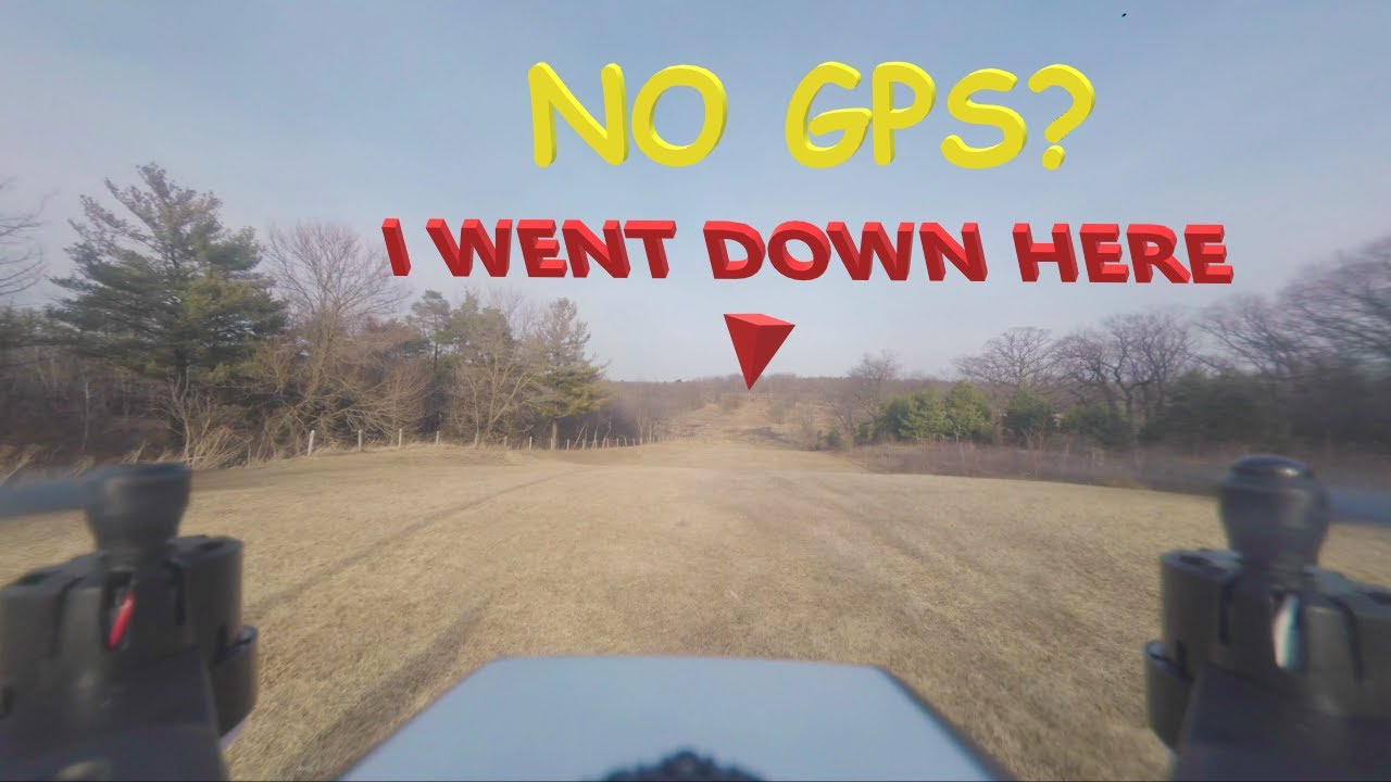 Don't Fly A GPS Drone Without GPS On. - Sky Rider Raven2