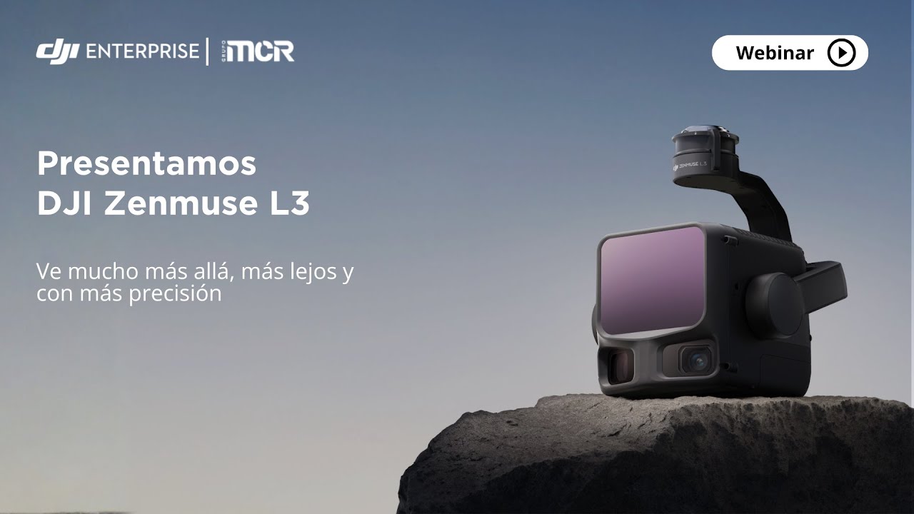 Presentación técnica del DJI Zenmuse L3 en Español