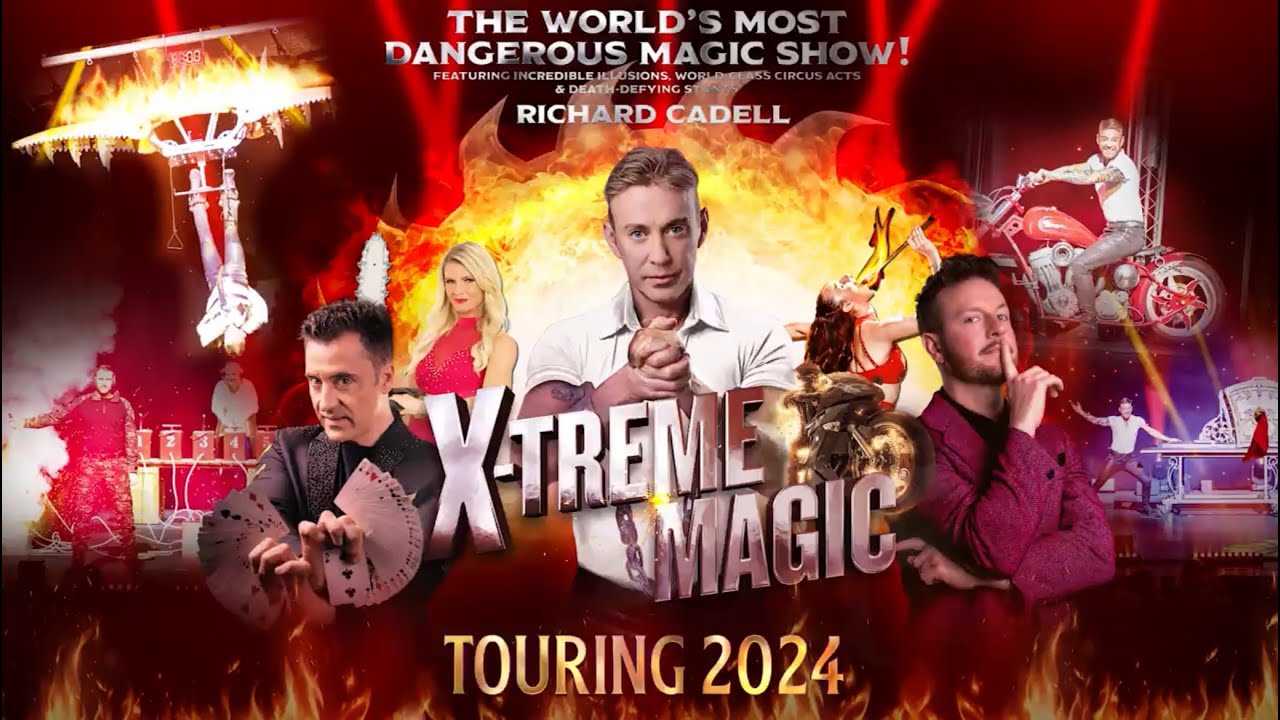 Cirque Du Magique / X-TREME MAGIC UK Tour Preview with Richard Cadell and Producer James Shone