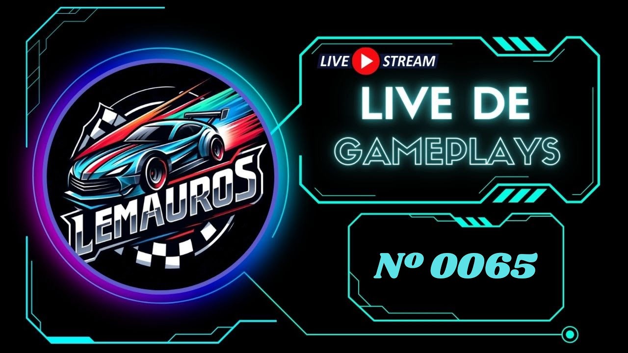 Live de Gameplays #065 - Teste Latência Normal