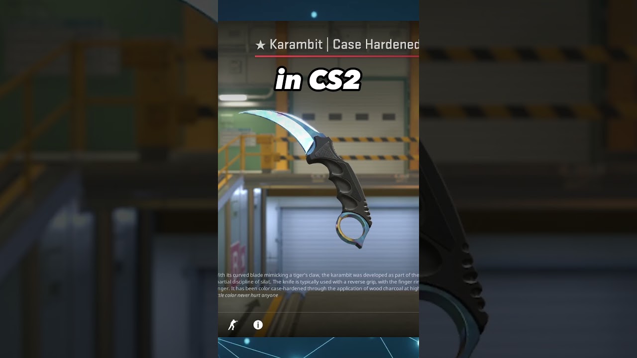 Браслет Blue Gem Karambit за 1,5 миллиона долларов в CS2! #csgo #cs2 #counterstrike