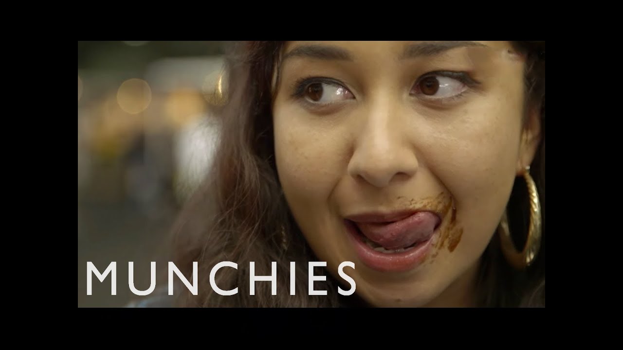 Getting High on Chocolate: Girl Eats Food