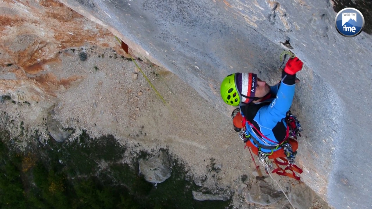 Alpinisme - ENAM escalade artificielle dans le Verdon