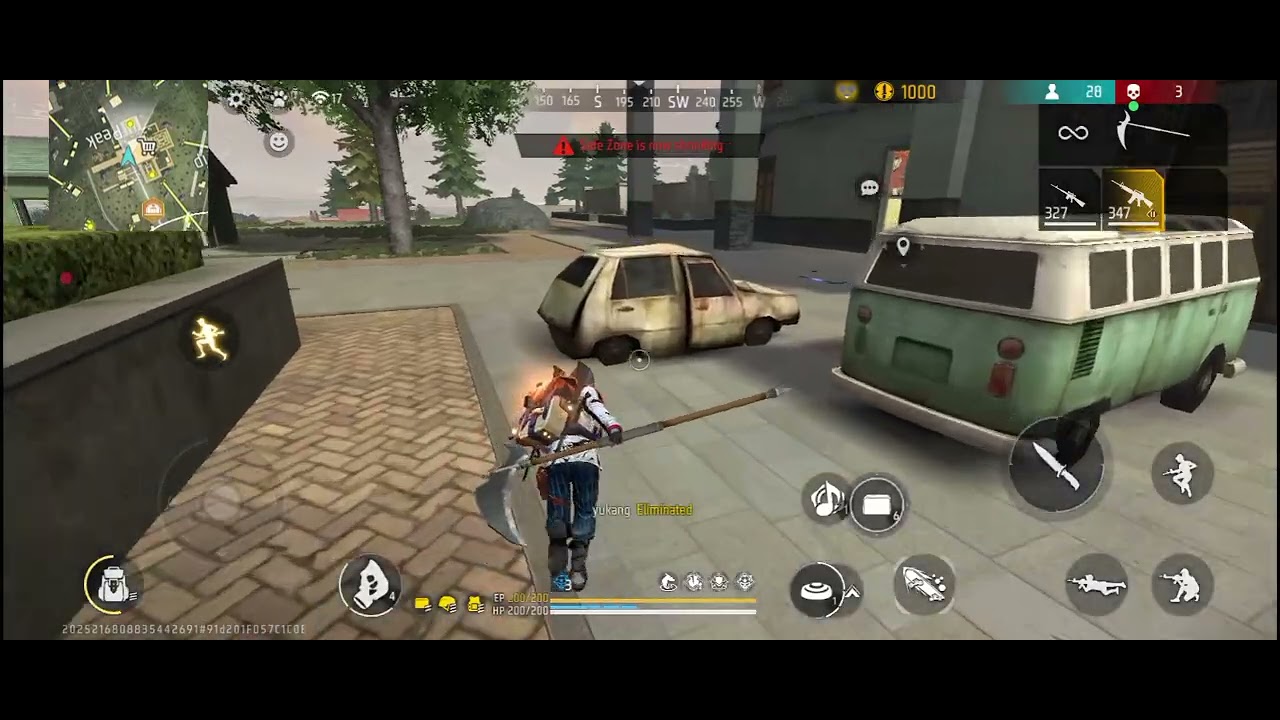 I played free fire and won the game #games #games #gameplay #freefire