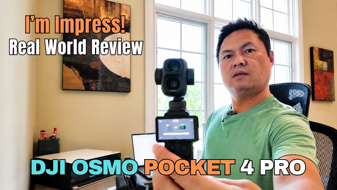 DJI Osmo Pocket 4 Pro | Реальный обзор | Я ВПЕЧАТЛЕН!