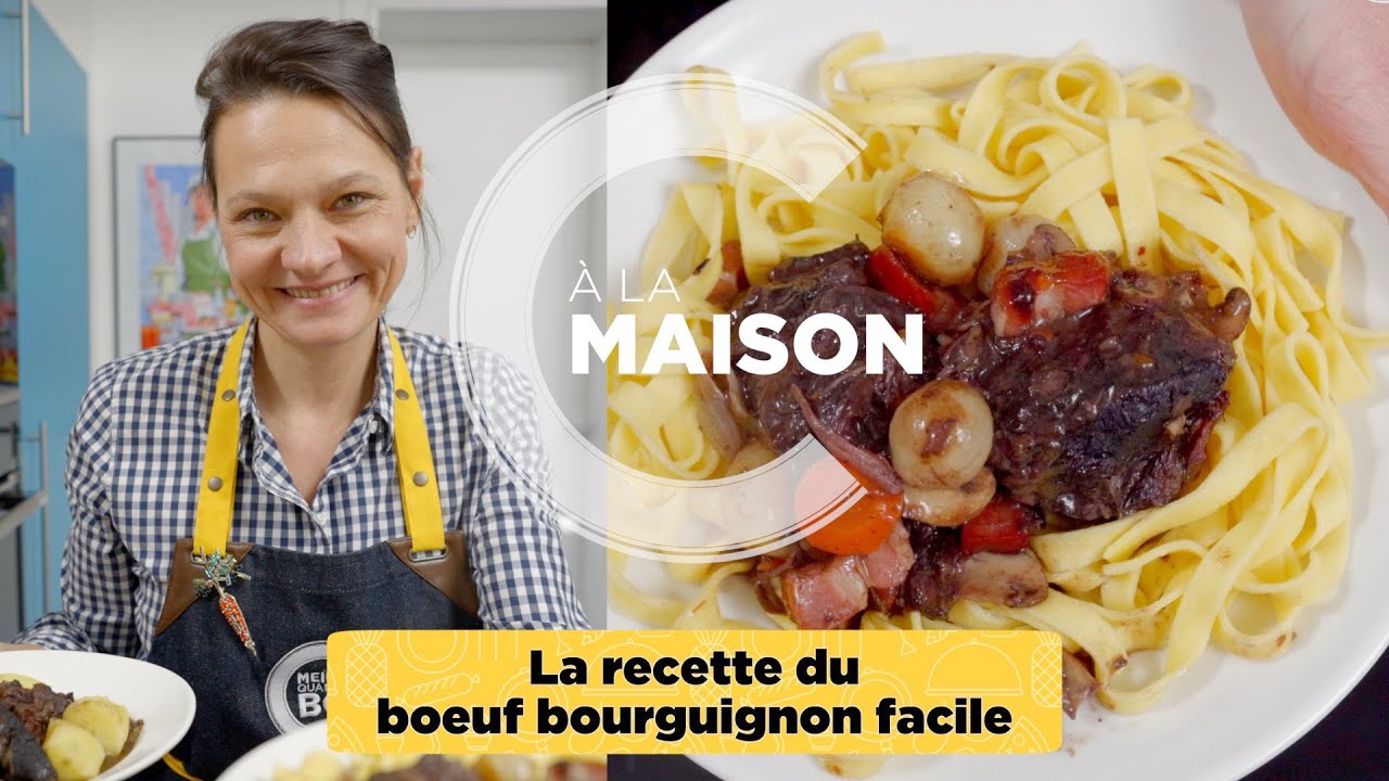 Recette boeuf bourguignon facile