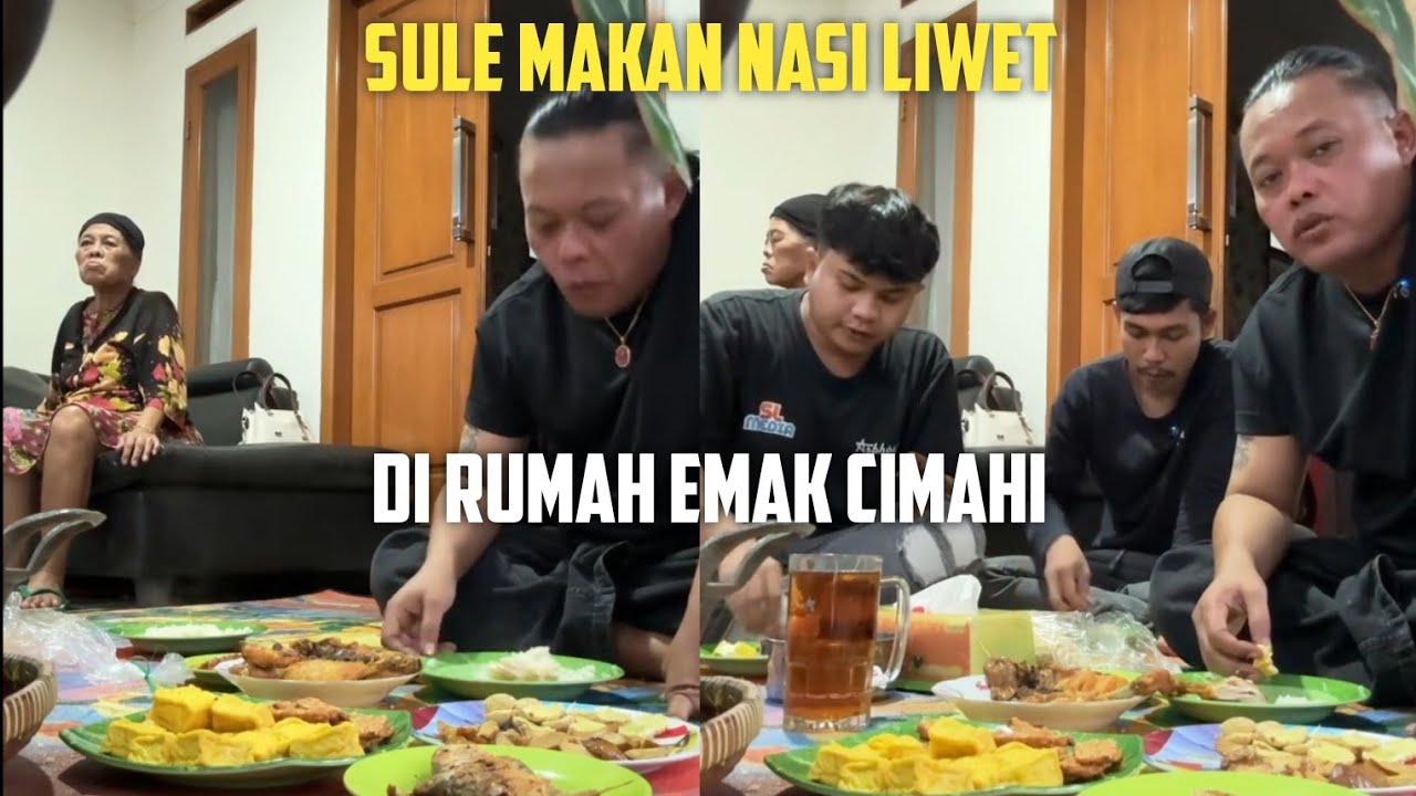 SULE MAKAN NASI LIWET DI RUMAH EMAK CIMAHI
