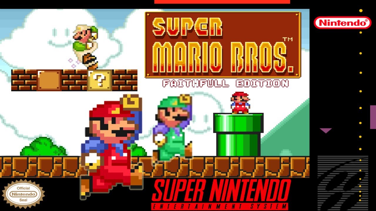 Super Mario All Stars: Faithfull Edition — взлом Super Mario All-Stars [SNES]