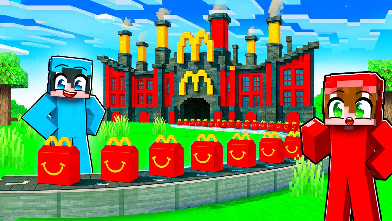 Creamos un IMPERIO de Producci&oacute;n de MCDONALD's en Minecraft