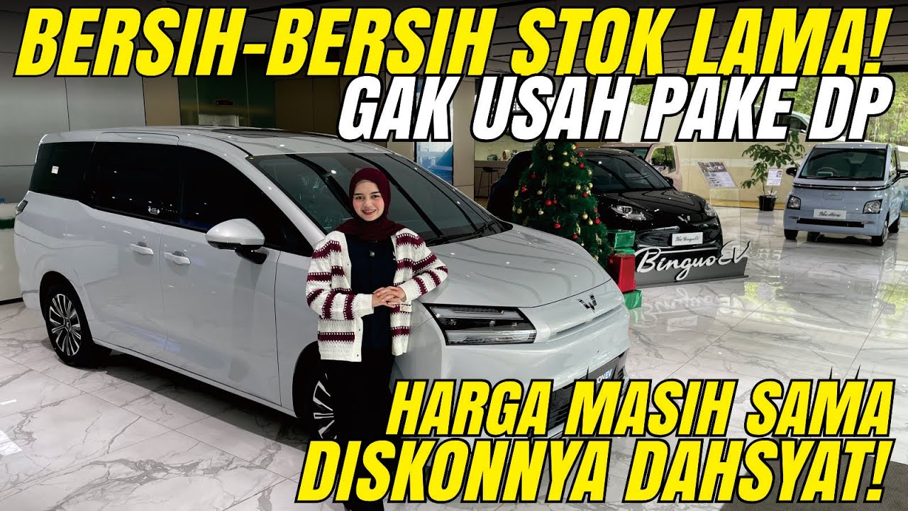 SEBELUM SUBSIDI PPN-NYA HILANG! WULING BEBERSIH STOK LAMA GAK PERLU DP BINGUO & AIR EV, DARION 2026