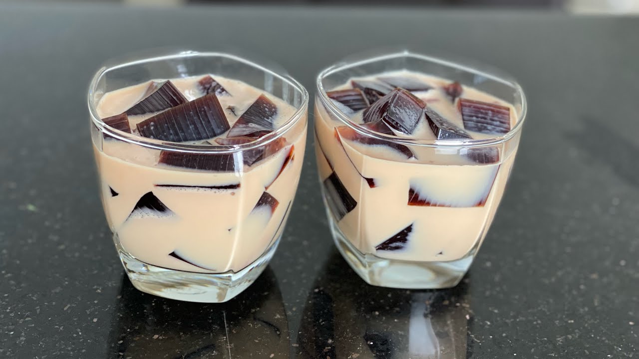 POSTRE DE GELATINA DE JEREZ CON CREMA DE ROMPOPE!! #gelatinas #postrescaseros #postresricos