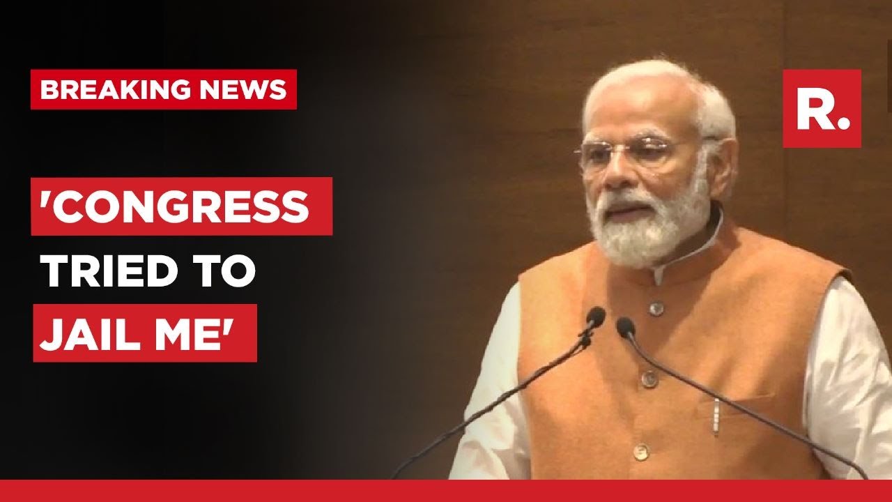 'They tried to put me in jail': PM Modi on Congress