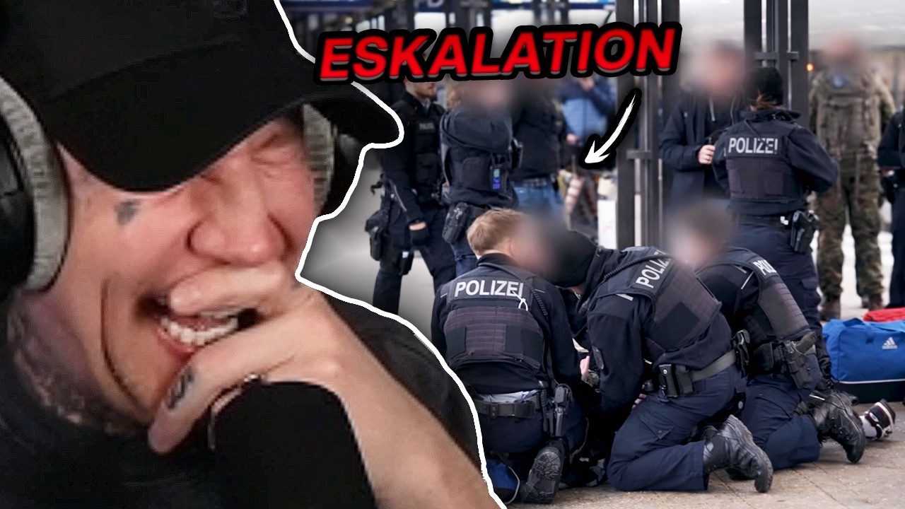 GEFÄHRLICHSTER Bahnhof DEUTSCHLANDS?! 🚨👮 Einsatz am Frankfurt Hbf (Reaktion) | MontanaBlack Reaktion